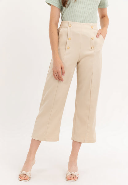 Krizia Button Front Pants