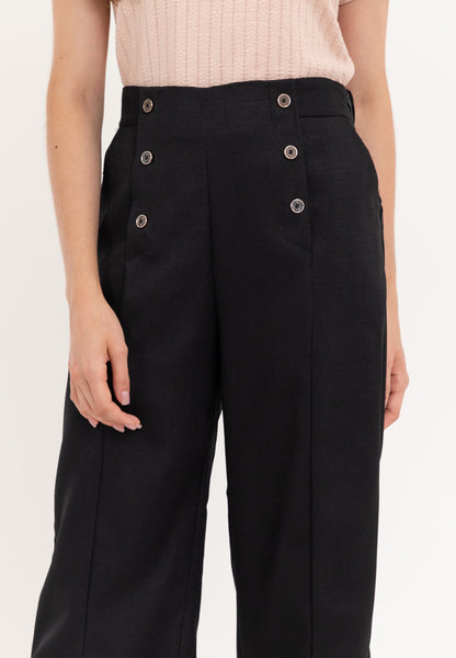 Krizia Button Front Pants