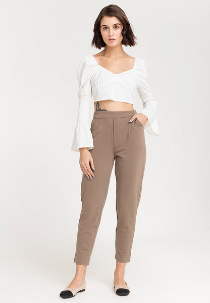 Krizia Premium Stretch Straight Cut Pants