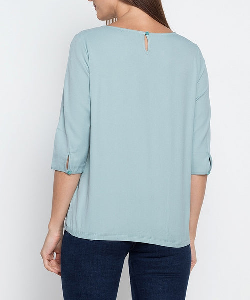 3/4 Blouse with V-detail