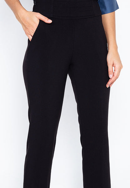 Highwaist Detail Straight Cut Pants